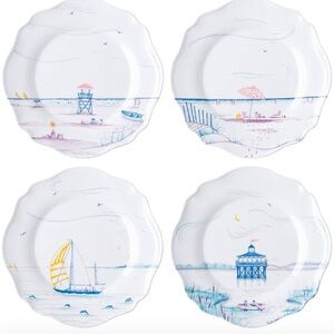 Juliska Melamine plates (4 total)
